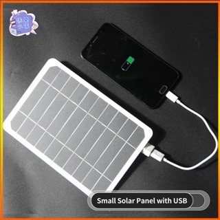【JO】5W 5V 小太陽能電池板, 帶 USB DIY 單晶矽太陽能電池防水野營便攜式電源太陽能電池板,