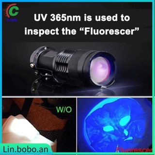 395nm Led UV Flashlight Torch Light Ultra Violet Light Black