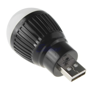 【批發專場 可附發票】 便攜式迷你5W USB LED燈泡用於筆記本電腦PC臺式電腦RD