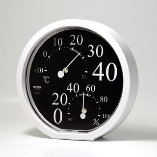 《好康醫療網》CRECER溫濕度計(日本原裝)溫度計/濕度計/溼度計/溫溼度計CR-171(黑色)