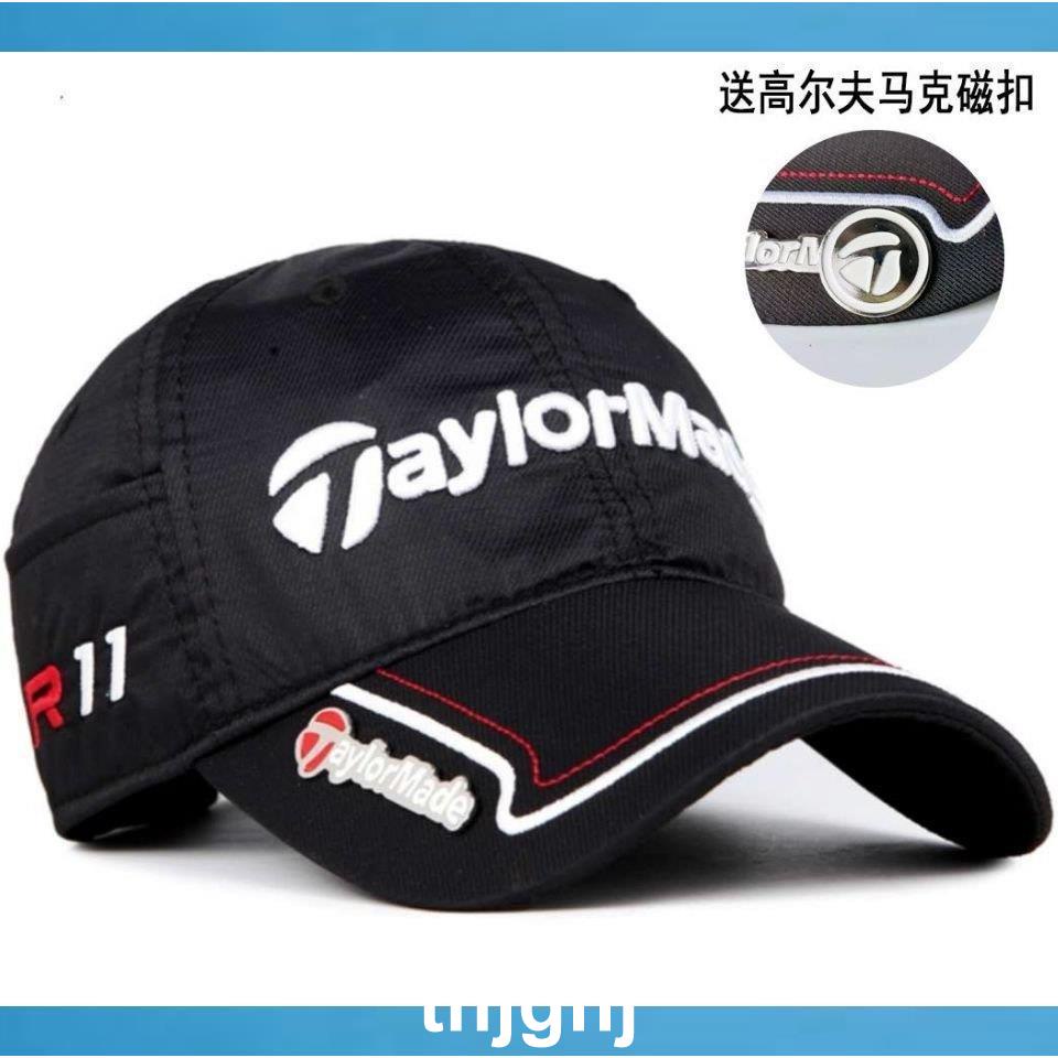 【過兒】Taylormade高爾夫球帽 棒球帽 刺繡鴨舌帽子 男女通用高爾夫球帽 運動休閒帽 時尚戶外遮陽帽