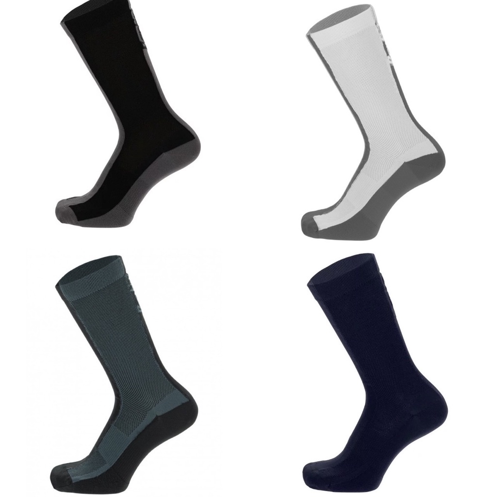 【Santini】純粹系列自行車襪｜高筒襪｜黑白綠藍｜四款顏色