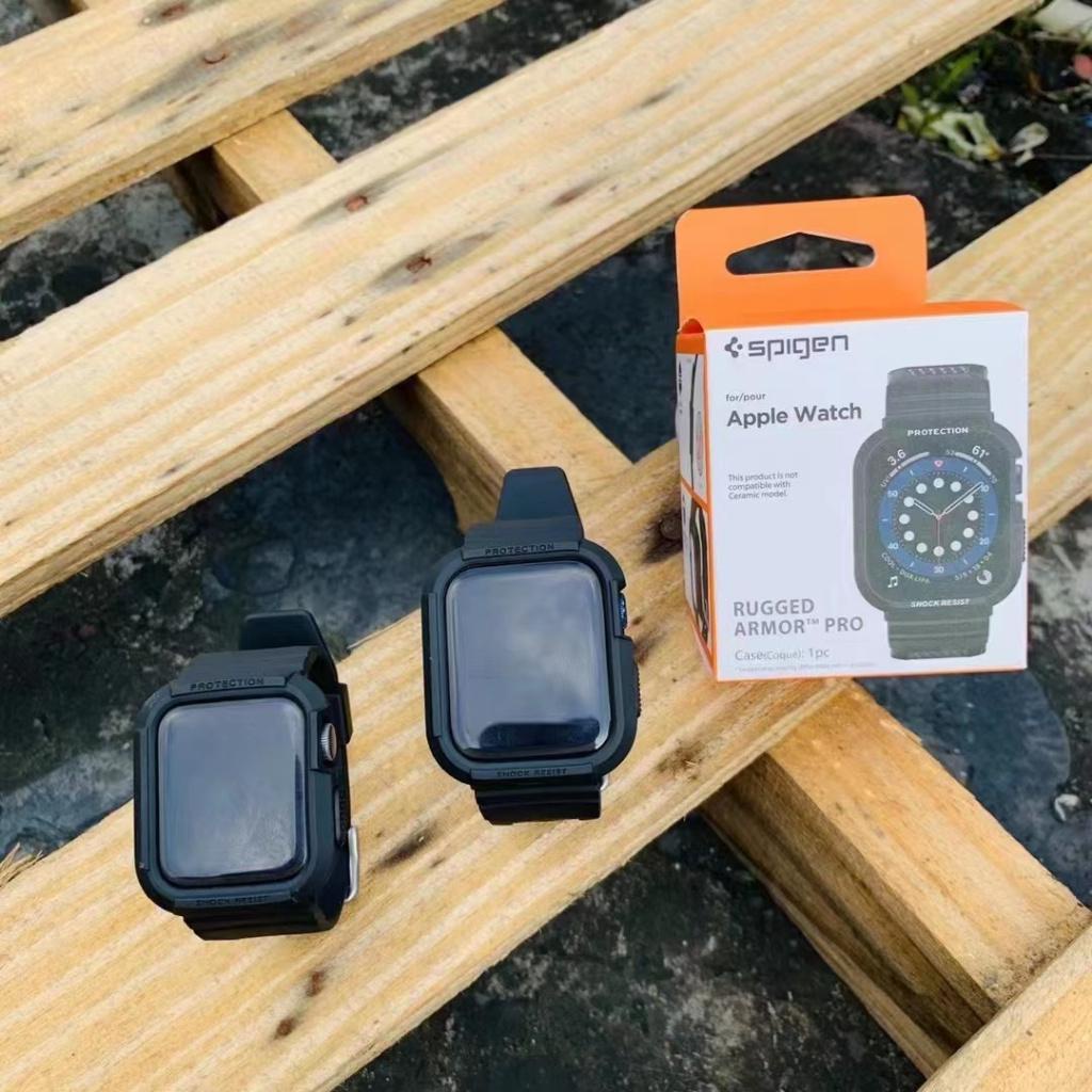 Spigen保護殼  Apple Watch Ultra/S8/7/6/SE(49~40mm) Rugged Armor