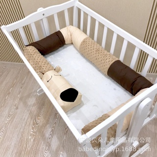 床圍 床圍 全棉床圍北歐兒童裝飾嬰兒圍欄ins動物床圍