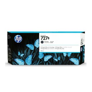 HP 惠普 3WX19A HP NO.727B 300ml MBK 墨匣 取代C1Q12A 原廠墨水匣 消光黑 墨水匣