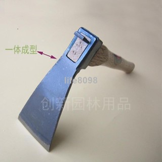 【臺灣暢銷】鍛造加厚5號小鋤頭農用園林園藝工具戶外釣魚挖筍種菜短木柄農具ZZX