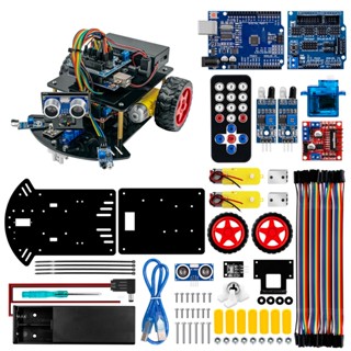 ✤LAFVIN Arduino UNO R3專案智慧機器小車程式設計套件 免費課程✦