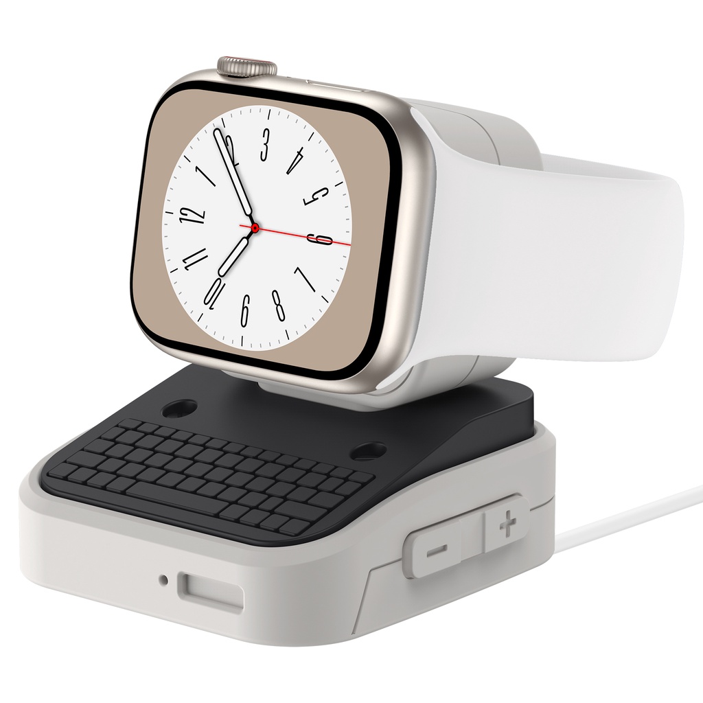 三星 Galaxy Watch 6 5 Pro 電腦手錶支架 蘋果Apple Watch 矽膠充電支架 懶人手錶桌上支架