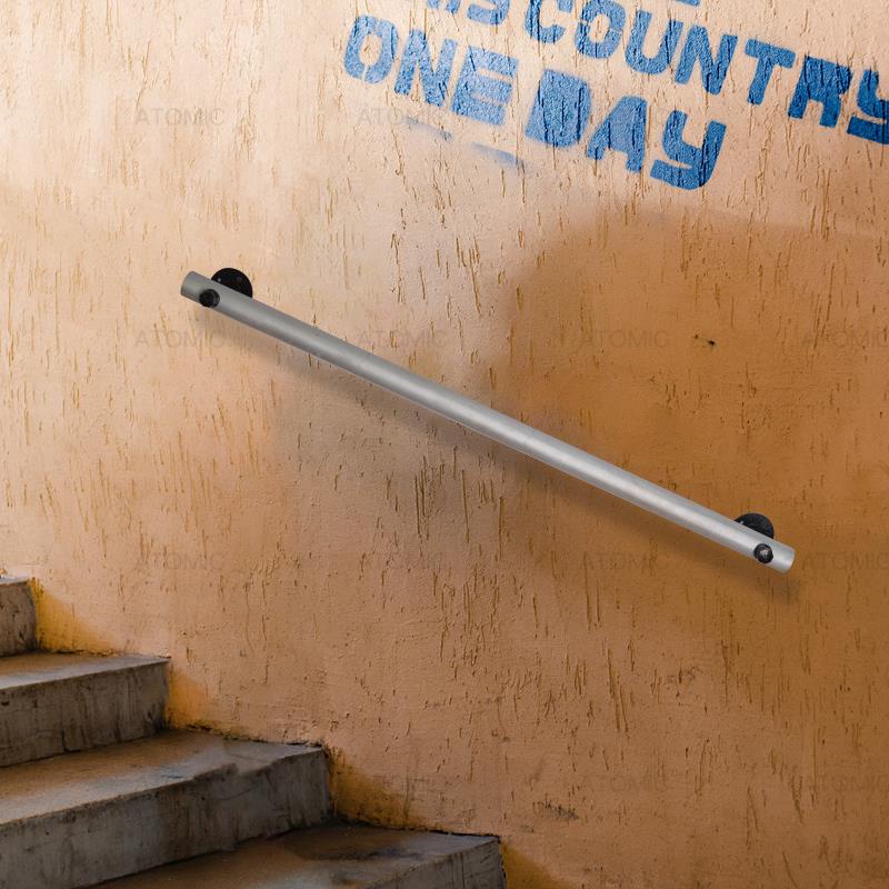 AT 定制裝飾工業風美式loft把手水管創意組裝簡約鐵藝樓梯扶手護欄
