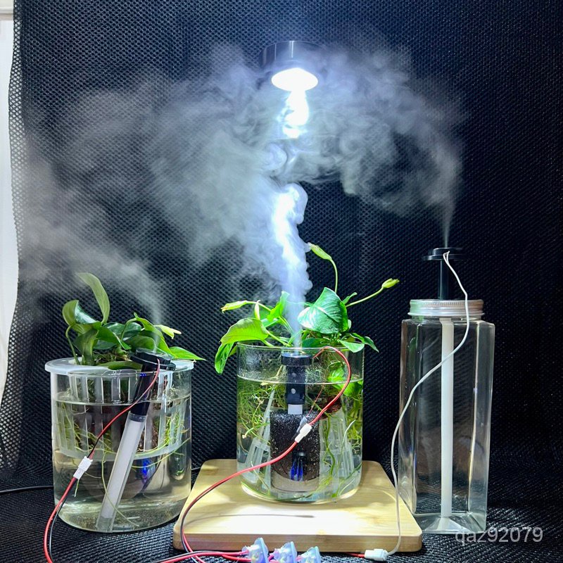 噴霧可調 USB 加濕器 噴霧模組 酒精噴霧機 霧化片 DIY 渡夏神器 噴霧器 大水箱 大噴霧 觀葉植物