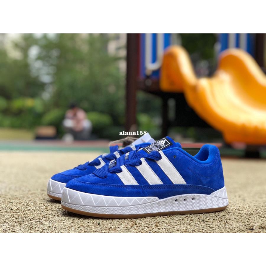 Adidas Adimatic 藍色 麵包鞋 鋸齒 低幫 滑板鞋 GX1828