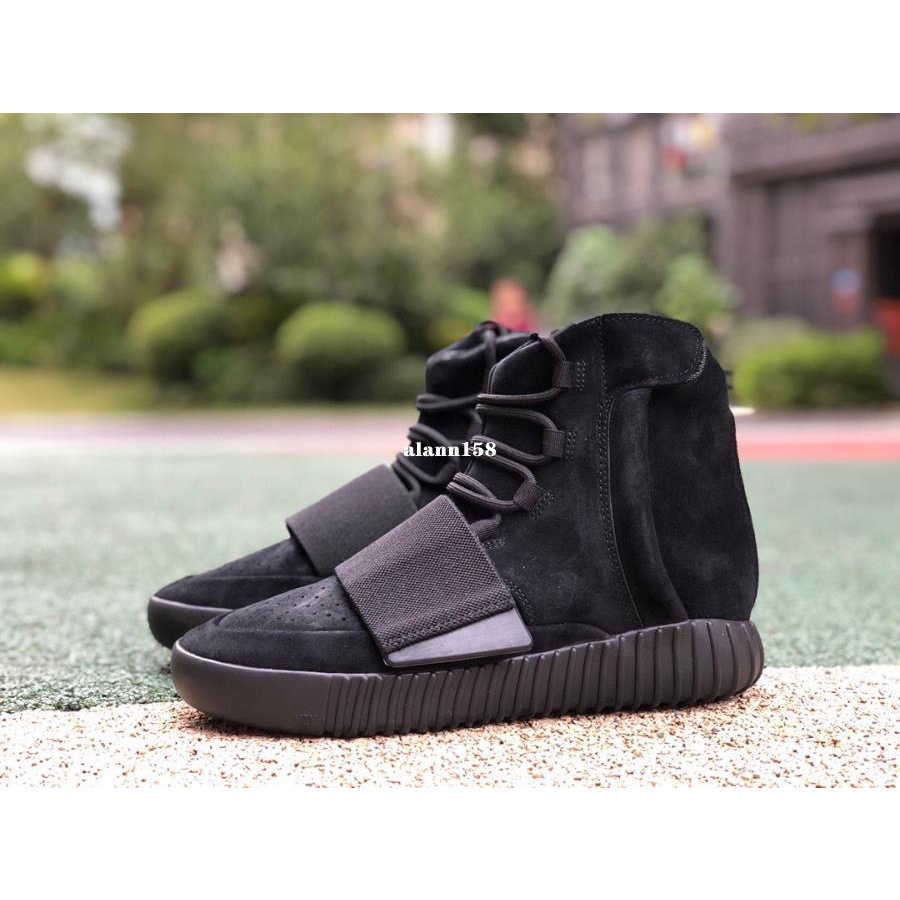 adidas Yeezy 750 Boost Black 黑色 黑武士 高幫 滑板鞋 BB1839