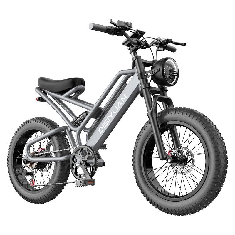 【現貨速發】電動腳踏車越野高級山地助力電單車成人男士雪地肥胎20寸電瓶車
