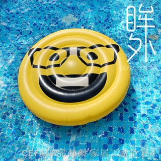 造型泳圈 充氣浮床 浮板氣墊床 浮板充氣 眸外充氣泳池泳圈兒童成人水上浮排漂浮寵物充氣墊漂流泳圈墊子