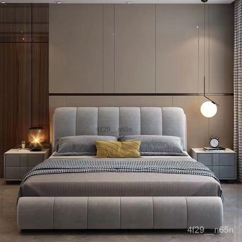 【免運】佈藝大床銷量特價 掀床婚床1.8米主臥床1.5米實木科技佈儲物軟靠婚床