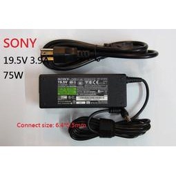 19.5V3.9A Sony laptop power adapter VGP-AC19V33 V37 charger