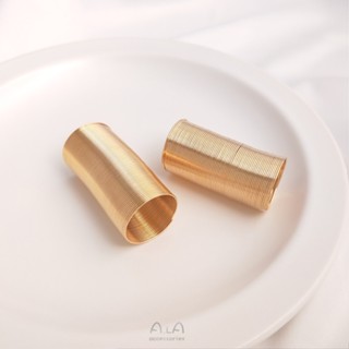 Ala-0209-高保色高品質---金色白金色記憶鋼絲戒指圈diy手工戒指串珠繞線飾品材料基礎配件