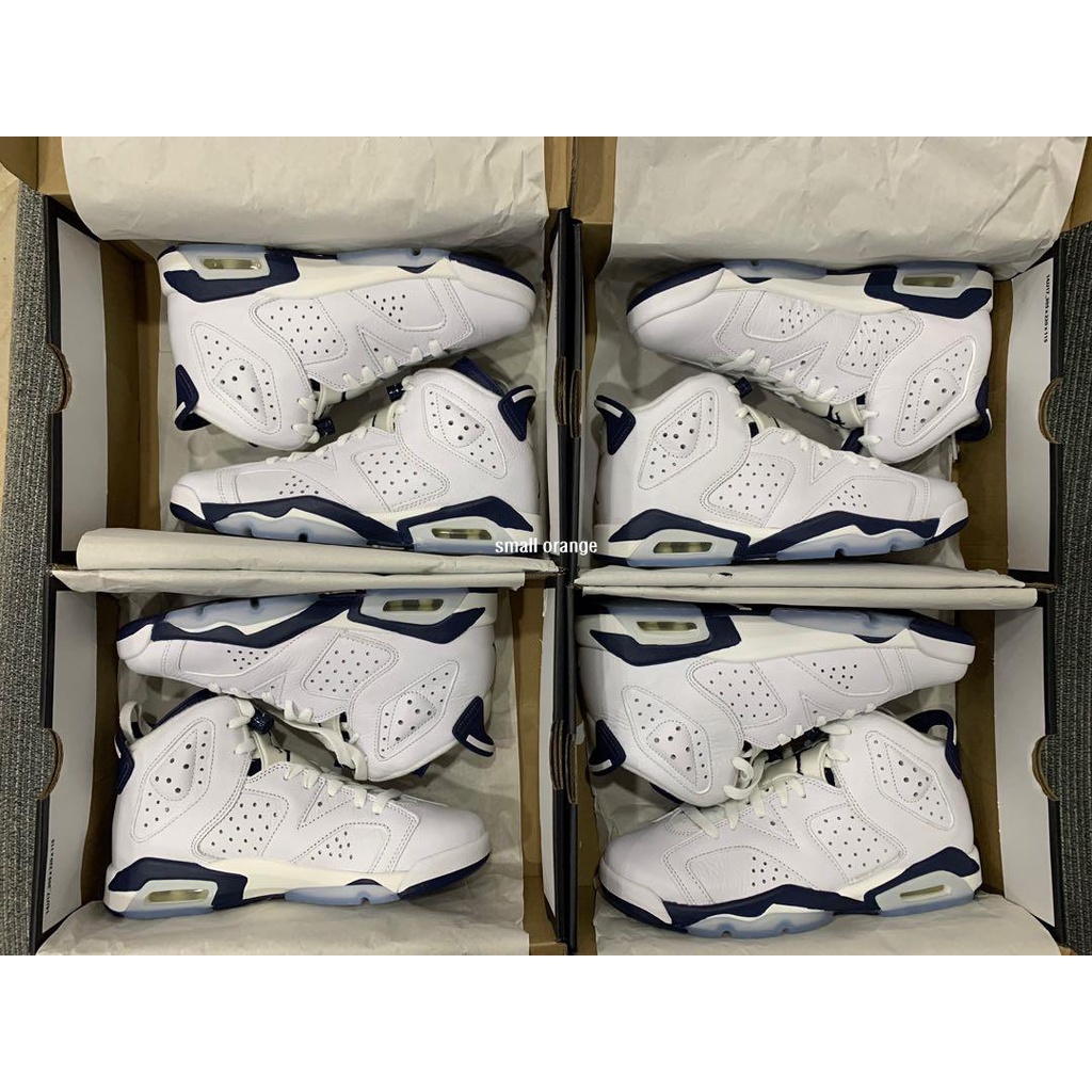 Air Jordan 6 Midnight Navy AJ6 午夜藍 百搭男運動籃球鞋 CT8529-141