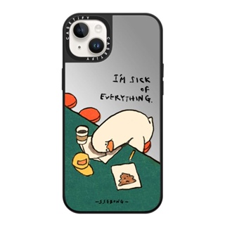 CASETiFY 保護殼 iPhone 14/ 14 Pro/ 14 Plus/ 14 Pro Max I'm sick of everything by SSEBONG 人生好難厭世小鴨