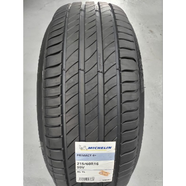 {杰倫 輪胎}米其林MICHELIN Primacy4+ 215/60-17 含安裝四輪含3D電腦定位本月特價