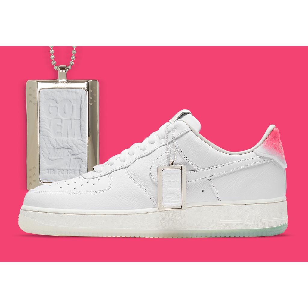 Nike Air Force 1 Low "GOT" 白綠粉 壽桃 休閒鞋 板鞋 DC3287-111 男女