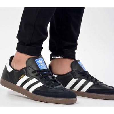 Adidas Samba OG 愛迪達黑白復古休閒板鞋B75807男女鞋