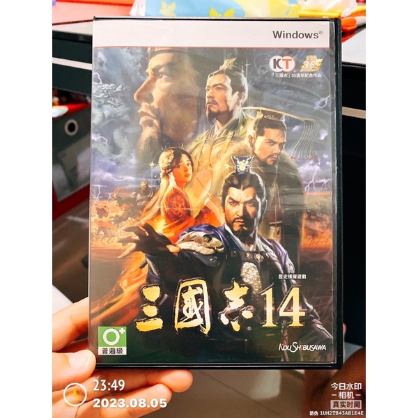 PC二手遊戲片《 三國志 14 》（中文版）