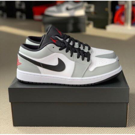 全新 Air Jordan 1 Low “Light Smoke Grey” 煙灰 553558-030 男女款 現貨