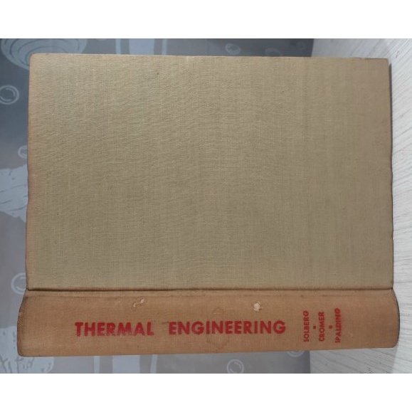 YouBook你書》S2R_無筆跡_Thermal Engineering 新月圖書_1965版