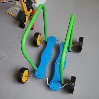 兒童感統訓練器材益智類玩具~✻踩踏兒童感統訓練器材雙人平衡腳踏車多人協力車康復戶外運動玩具