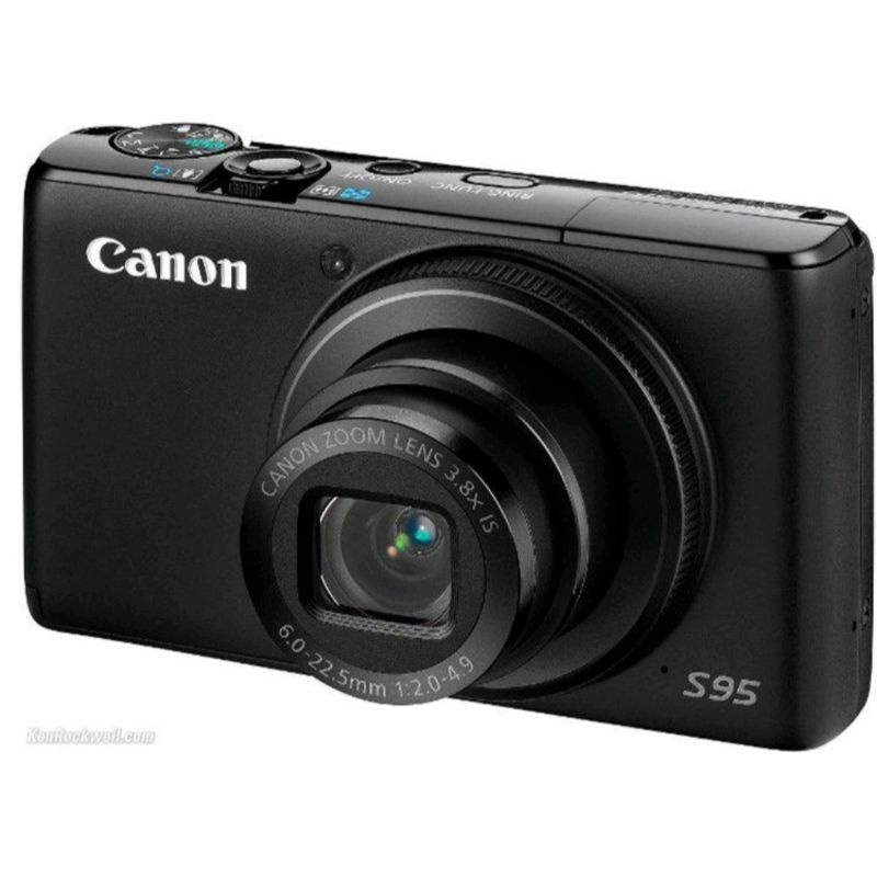 Canon佳能 powershot S95 類單眼相機 附電池.充電線.收納套 功能完好 換設備故出售