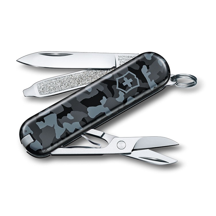 VICTORINOX 瑞士維氏7用瑞士刀-海軍迷彩 06223.942