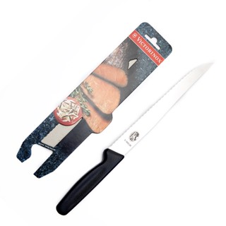 VICTORINOX 瑞士維氏 Fibrox 鋸齒切肉刀 (C51833-20B)(福利品)