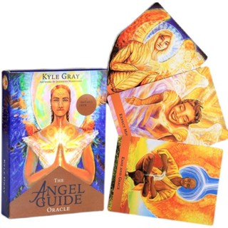 大熊 🃏送中文翻譯 英文版定製 天使指引卡牌 Angel Guide Oracle 桌遊 桌遊 神諭卡 派對玩物 桌遊
