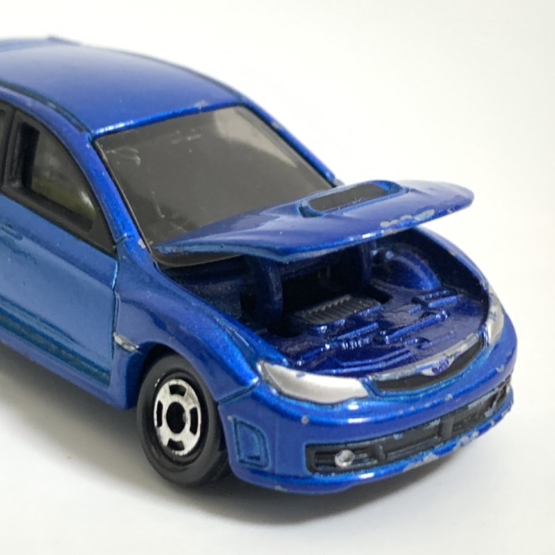 Tomica Subaru Impreza WRX STI 速霸陸 硬皮鯊 深藍 subaru藍 引擎蓋可開