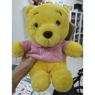 粉色系 迪士尼 小熊維尼pooh 絨毛娃娃玩偶