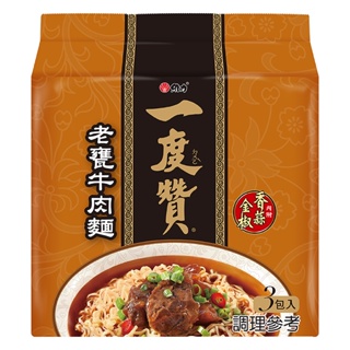 維力 一度贊老甕牛肉麵 185g x 3【家樂福】