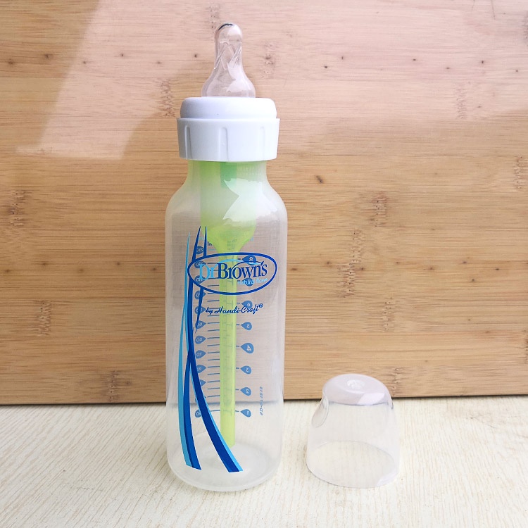 =布朗博士標準口塑膠PP防脹氣奶瓶 早產兒脣防嗆奶瓶新生兒