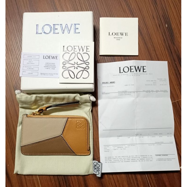 9.9成新Loewe名片夾