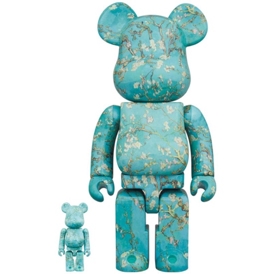 Be@rbrick 梵谷 盛開的杏花 400＋100％ 高雄可面交 另有1000％售價17000