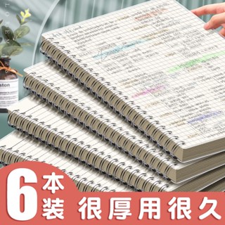 滿199元出貨 B5筆記本加厚簡約A5大號空白本網格橫線記事本高中大學生線圈批發230401