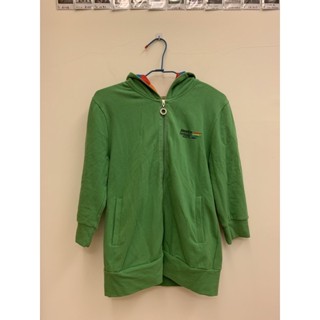 二手 班尼頓一級方程式 Benetton formula 1 女生連帽外套 半長袖春夏外套 七分袖外套 休閒外套 薄外套