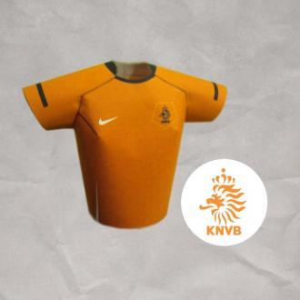 足球球衣系列-荷蘭Netherlands國家隊 紙模型