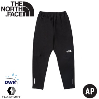 【The North Face 男 透氣排汗長褲 AP《黑》】537D /吸濕排汗防潑水戶外徒步褲/運動褲