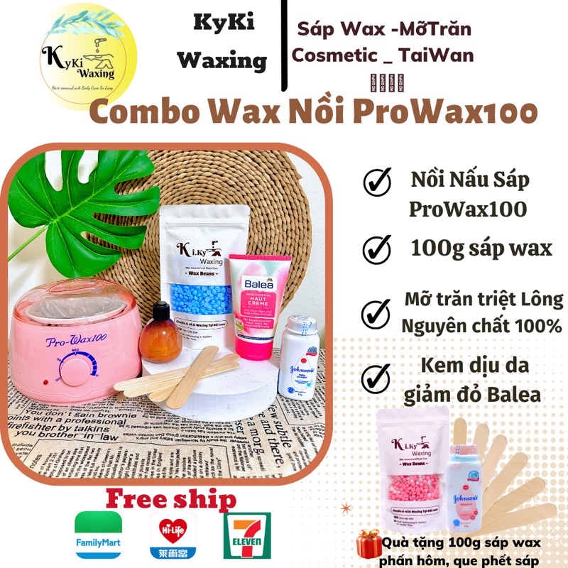 ❗️ 𝑪𝒐𝒎𝒃𝒐 𝑾𝒂𝒙 𝑵á𝒄𝒉 𝑻𝒂𝒚 𝑪𝒉â𝒏 ❌ NỒI ProWax100_Mỡ Trăn_Sáp