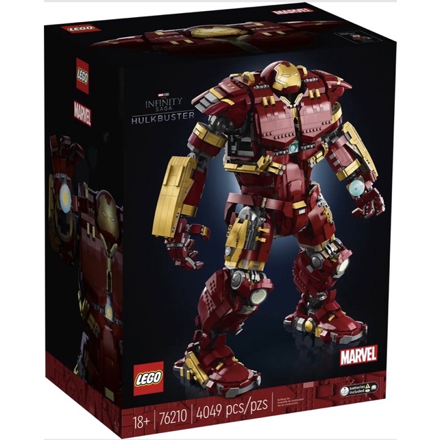 [小一］LEGO 樂高 76210 浩克毀滅者 威漫系列 Infinity Saga Hulkbuster 鋼鐵人