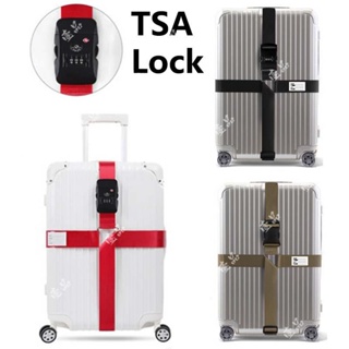 熱銷 TSA海關密碼鎖行李箱捆綁帶 旅行箱十字十字束帶 行李帶 海關鎖 行李打包帶 十字綁帶 YP