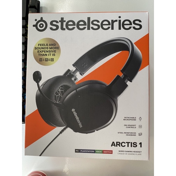 SteelSeries Arctis 1 電競耳麥(黑)/有線/降噪麥克風/耳麥 (二手)