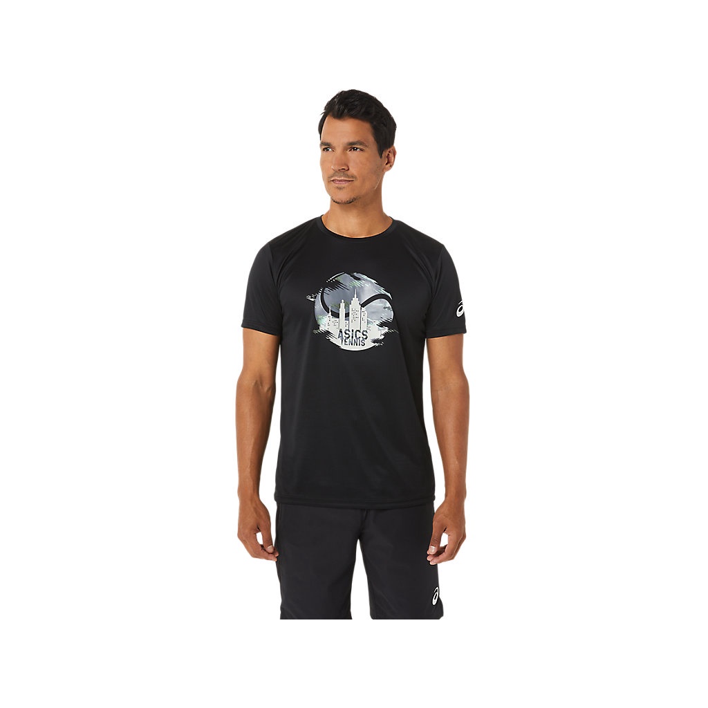 Asics 2022 T恤 2041A238-001 美國賽季款 黑 [運動上衣] 【偉勁國際體育】