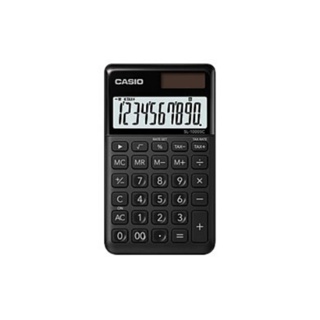 CASIO 卡西歐 時尚棉花糖 計算機攜帶型SL-1000SC-BK 墊腳石購物網